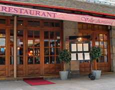 Terrasse du restaurant italien le Vela Azzurra